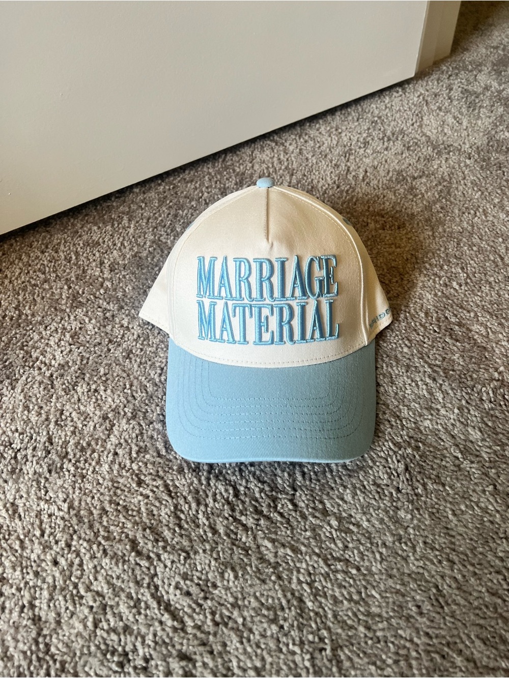 Marriage Material hat- bride merch